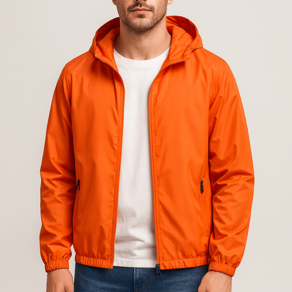 Lekka, wodoodporna kurtka wiatrówka