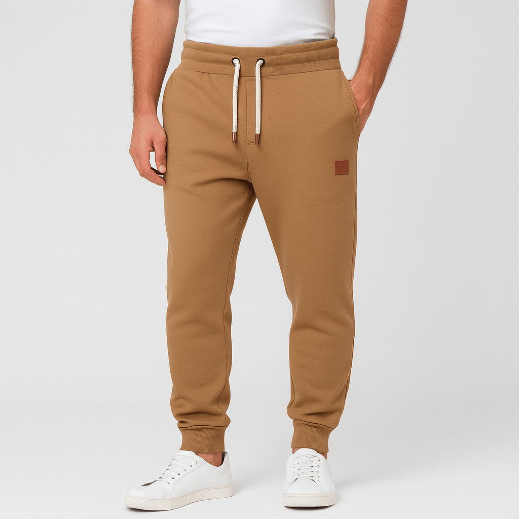 Luźne spodnie dresowe z kieszeniami