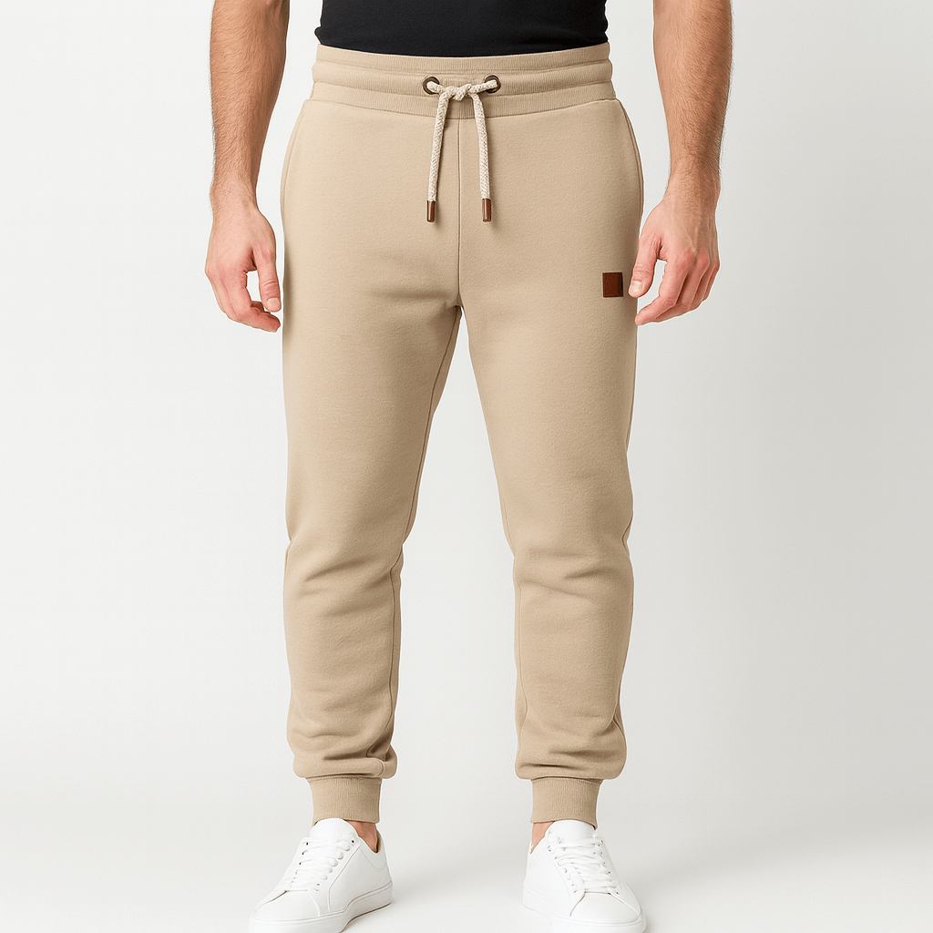 Luźne spodnie dresowe z kieszeniami