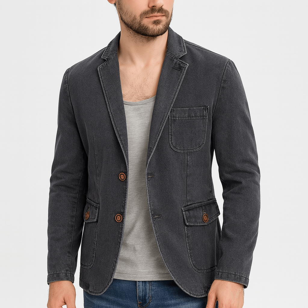 Miejska blezery dżinsowa