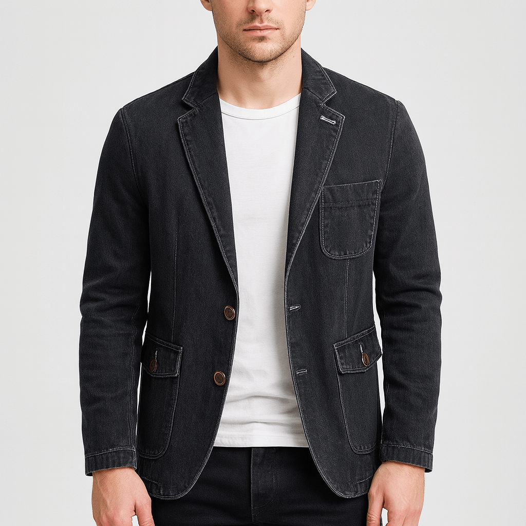 Miejska blezery dżinsowa