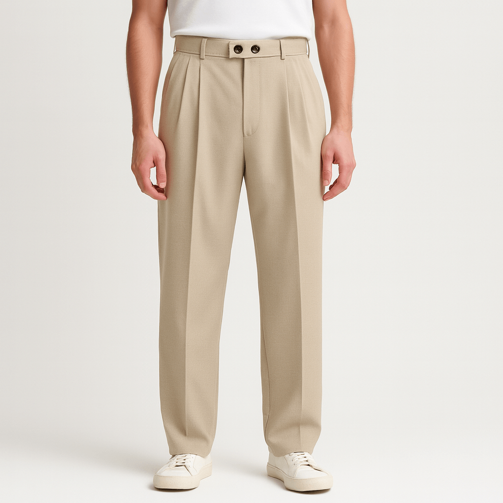 Oddychające, luźne spodnie z szerokimi nogawkami