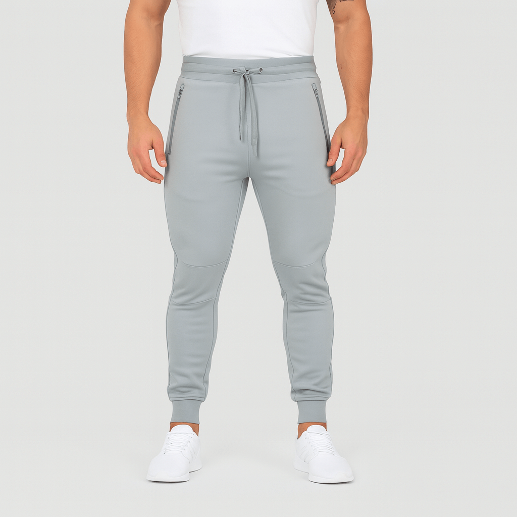 Spodnie dresowe z gumką w pasie i kieszeniami
