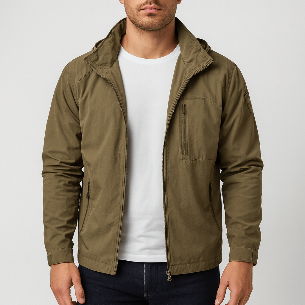 Wodoodporna, oddychająca kurtka wiatrówka