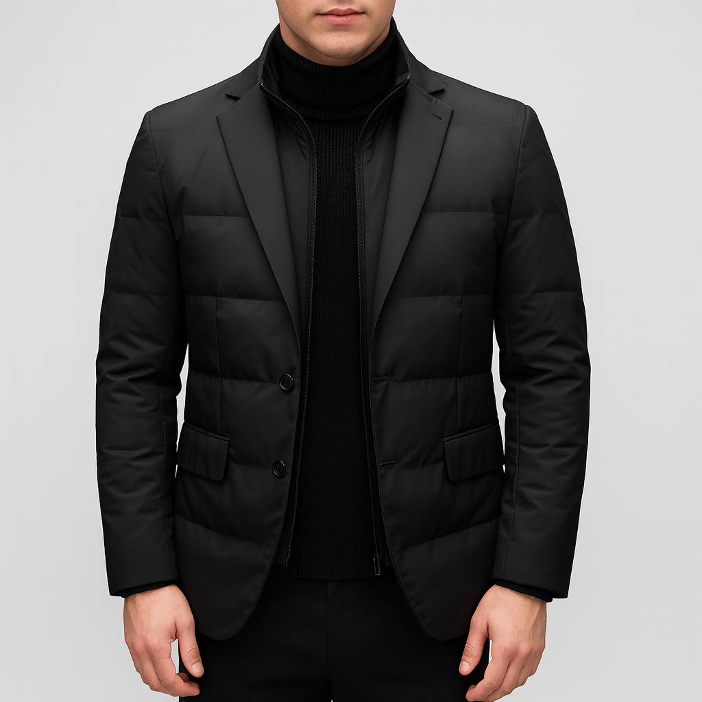 Wodoodporna wiatrówka z puchu kaczego