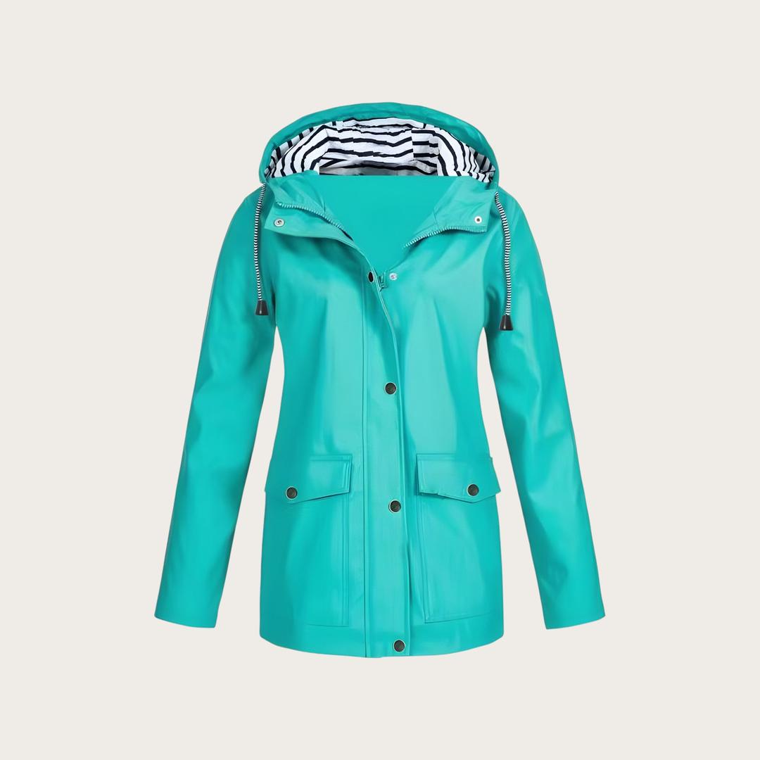 Kurtka Przeciwdeszczowa Damska | Długi Rękaw