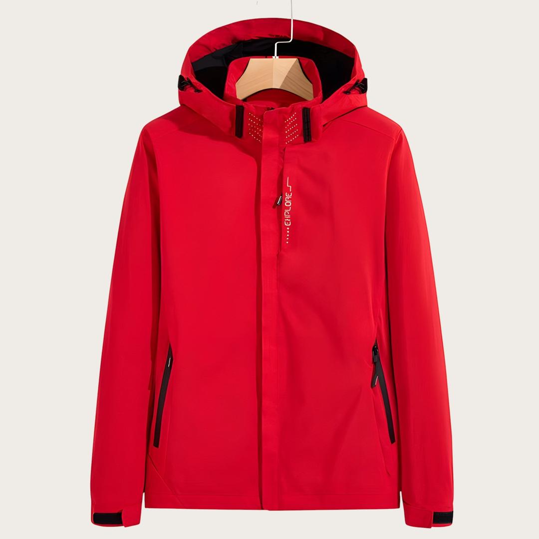 Damska Kurtka Przeciwdeszczowa Z Zamkiem | Z Kapturem