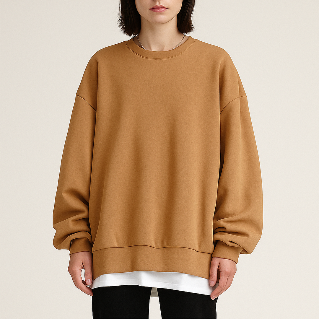 Oversize Bluza Damska | Długi Rękaw