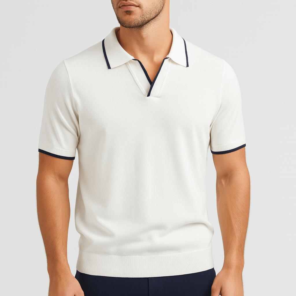 Polo w eleganckim stylu casual z eleganckimi detalami