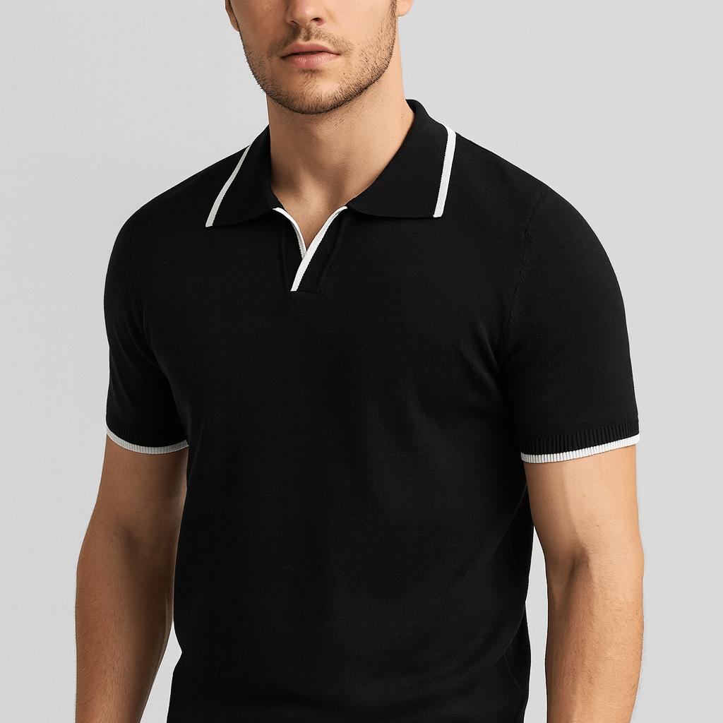 Polo w eleganckim stylu casual z eleganckimi detalami