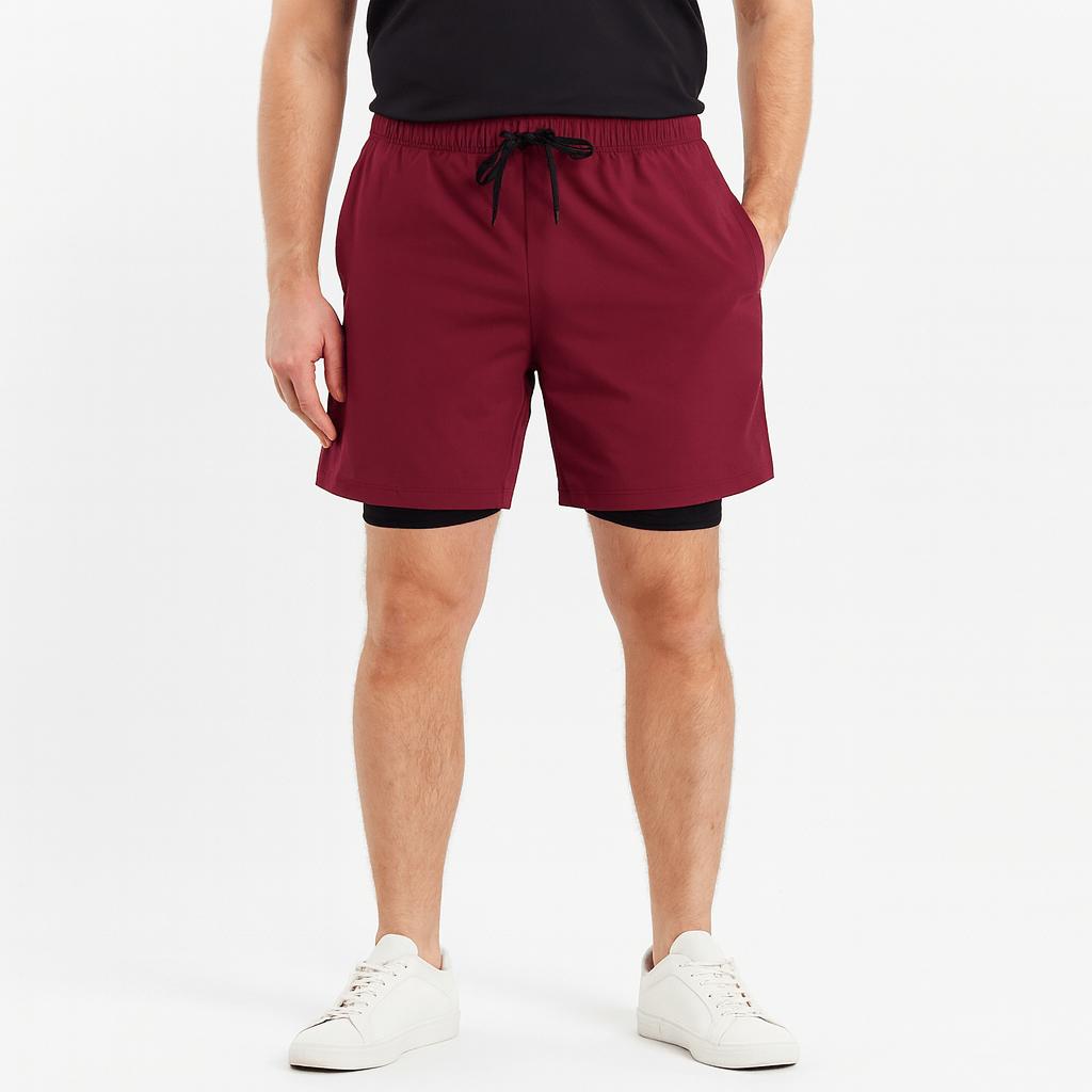 Spodenki sprzęt treningowy z podszewką i kieszenią na telefon – wygoda i funkcjonalność