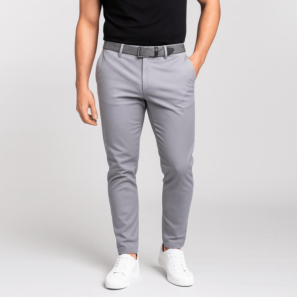 Spodnie chino szyte na miarę dla mężczyzn - stylowe spodnie na lato