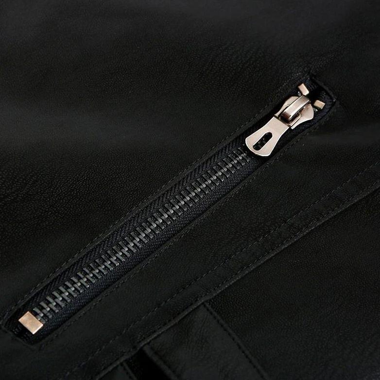 Stylowa, klasyczna skórzana kurtka męska – ponadczasowa odzież wierzchnia