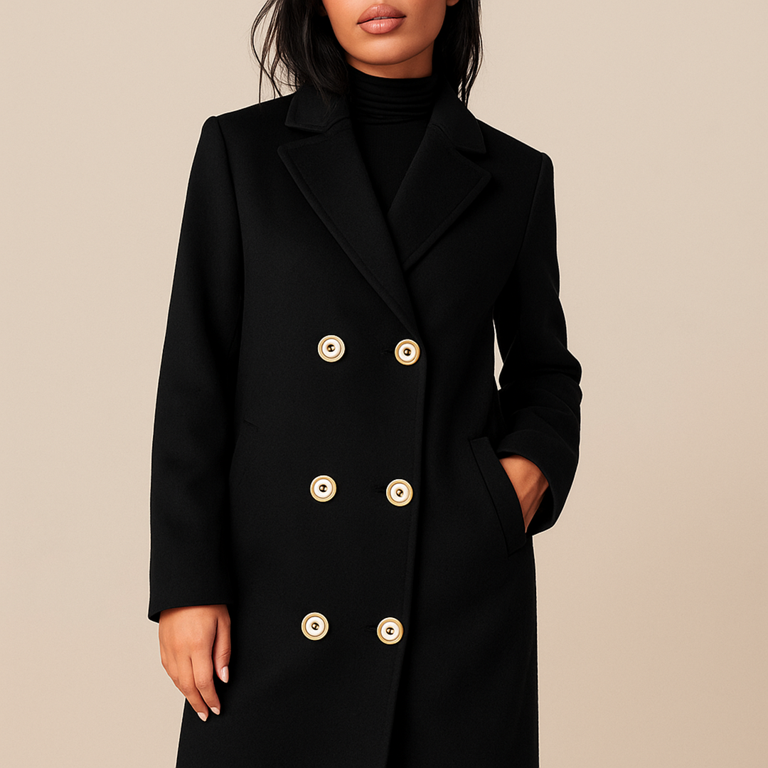 Stylowy Długi Luźny Płaszcz Dla Kobiet | Zima