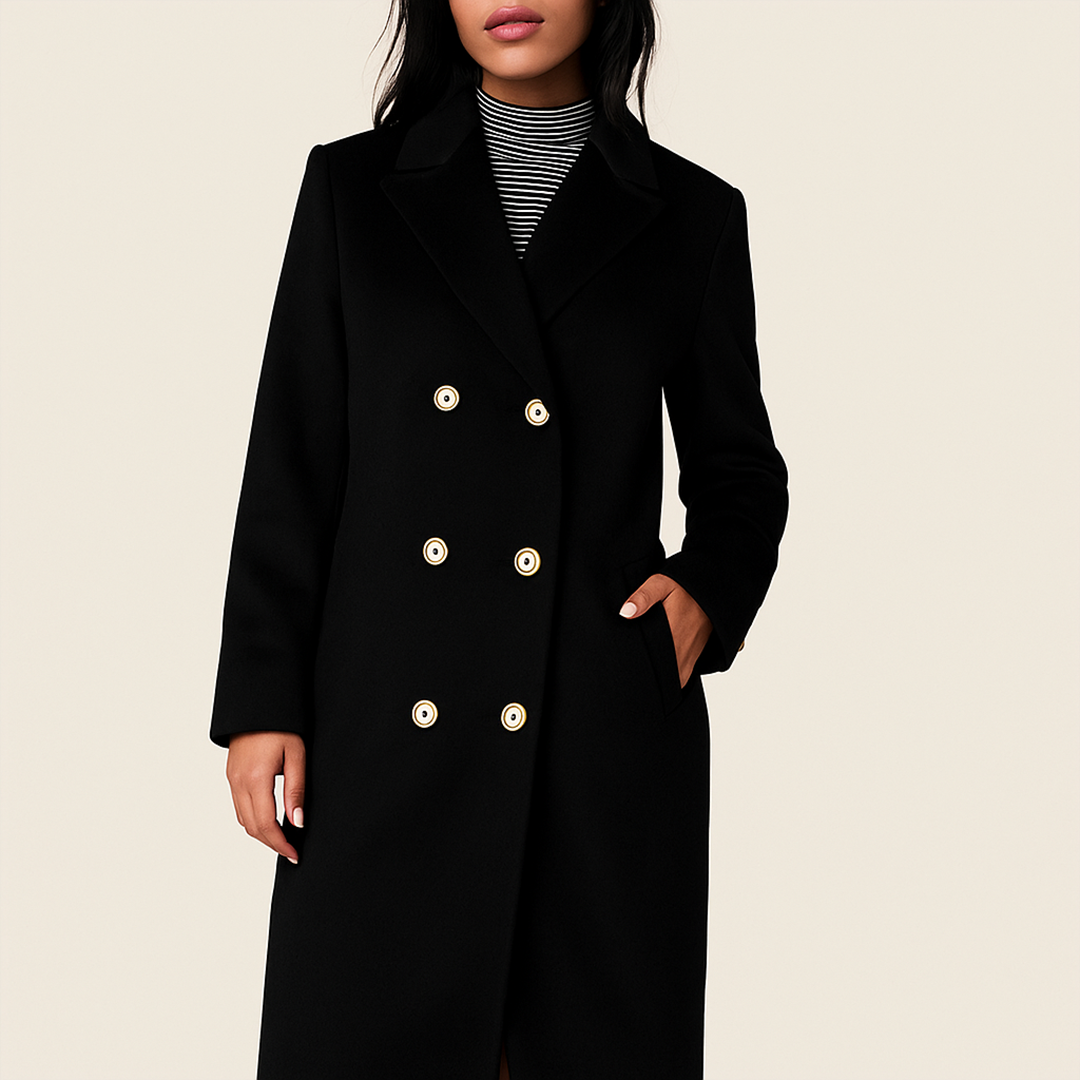 Stylowy Długi Luźny Płaszcz Dla Kobiet | Zima