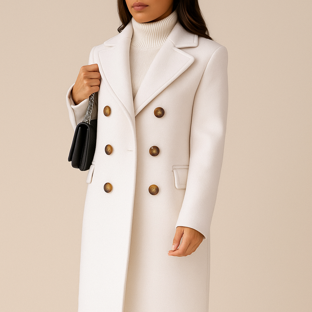 Stylowy Długi Luźny Płaszcz Dla Kobiet | Zima