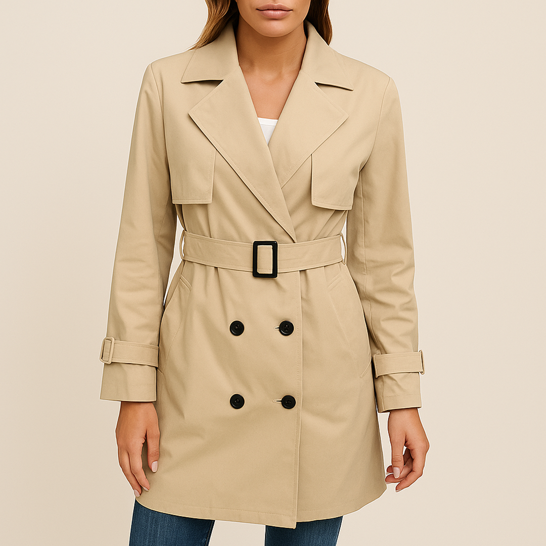 Codzienny Zimowy Płaszcz Trencz Dla Kobiet | Do Kolan