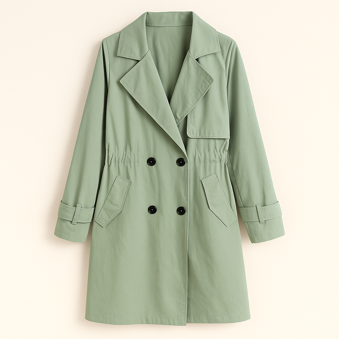 Codzienny Zimowy Płaszcz Trencz Dla Kobiet | Do Kolan