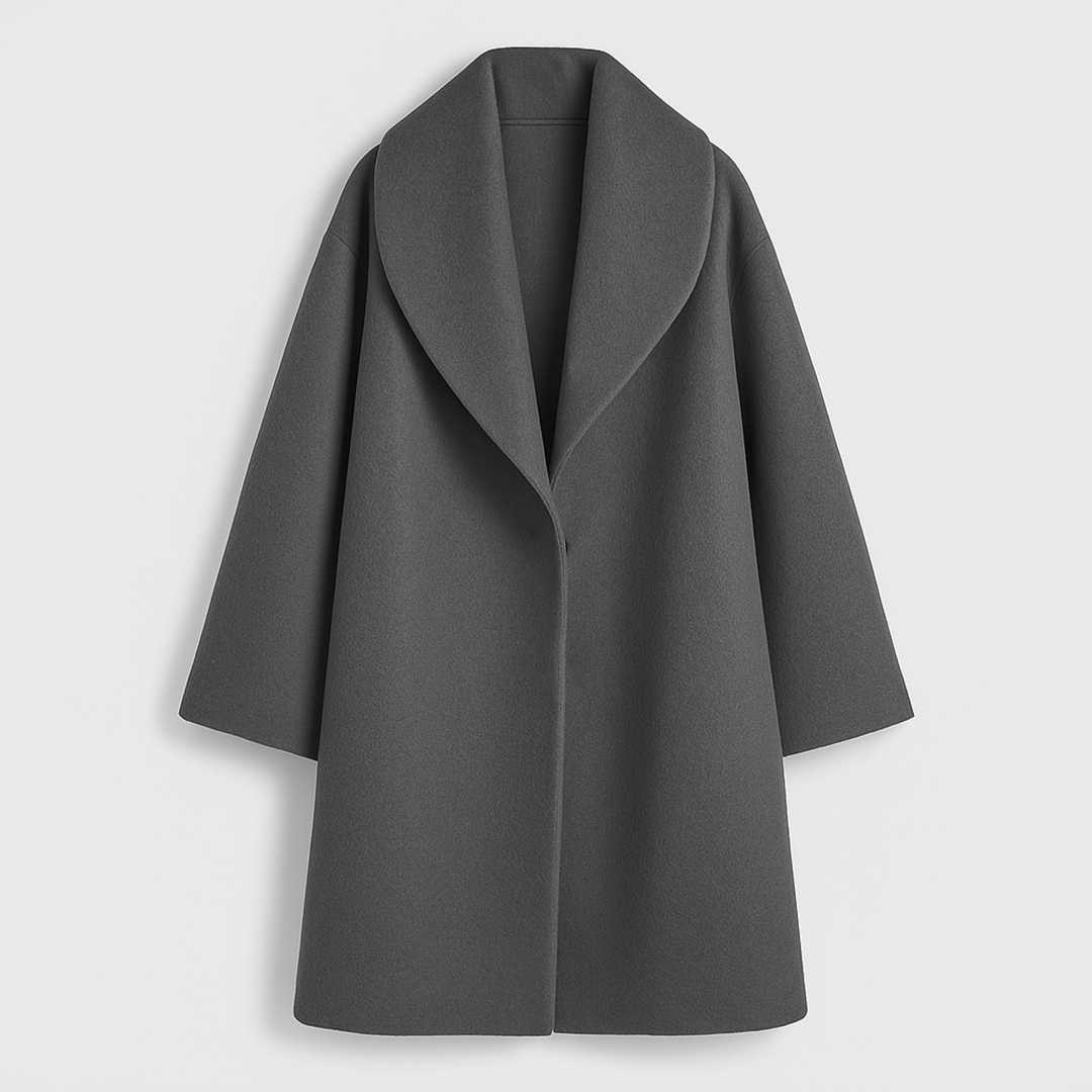 Damski Zimowy Płaszcz Trencz | Długi