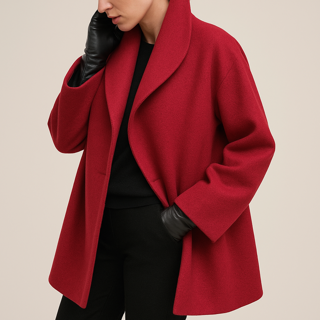 Damski Zimowy Płaszcz Trencz | Długi