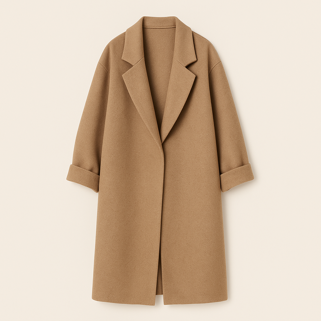 Zimowy Płaszcz Trencz Dla Kobiet | Długi