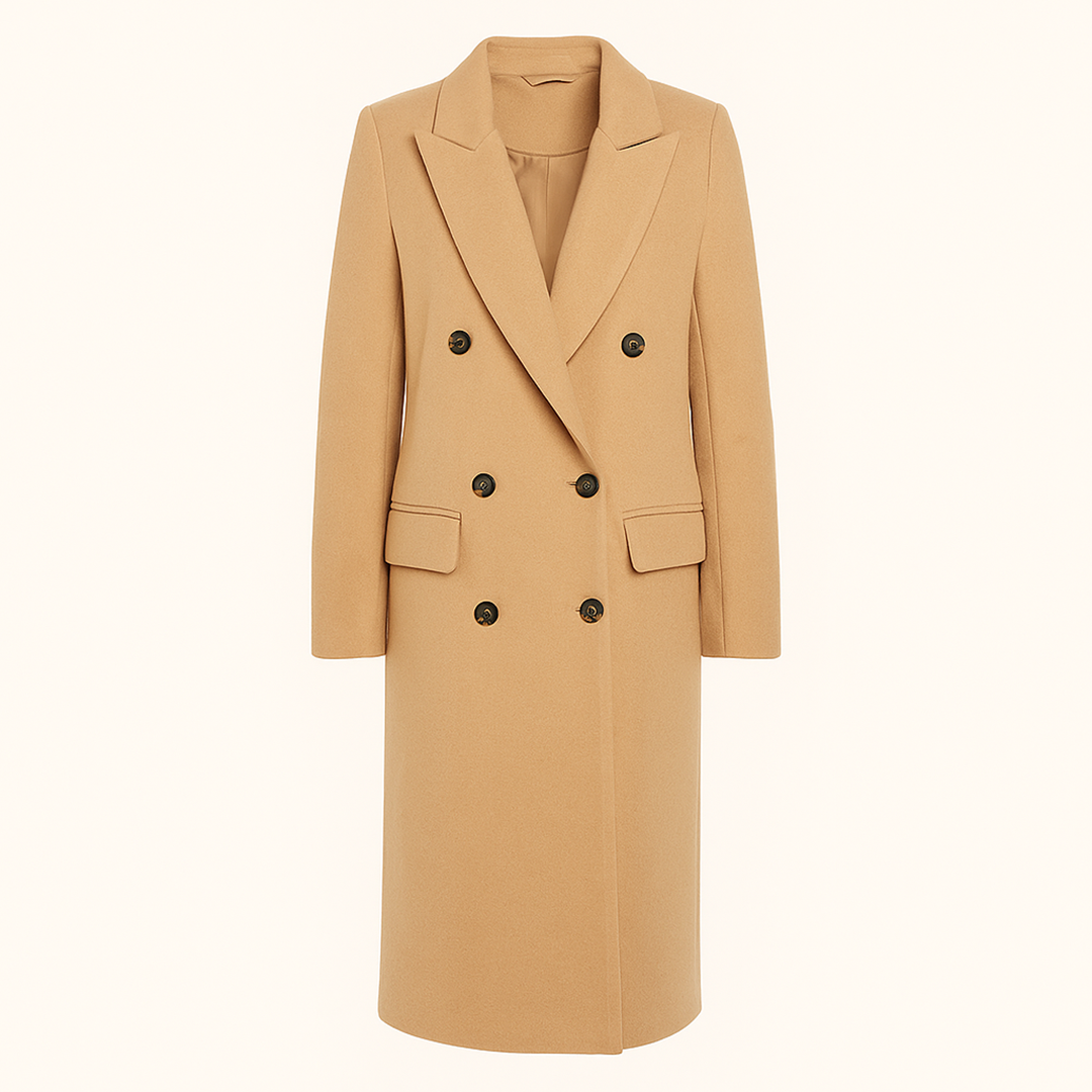 Damski Zimowy Długi Płaszcz Trencz | Stylowy