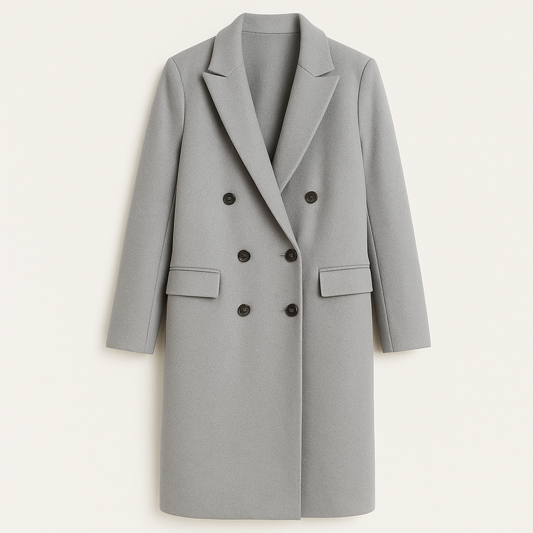 Damski Zimowy Długi Płaszcz Trencz | Stylowy