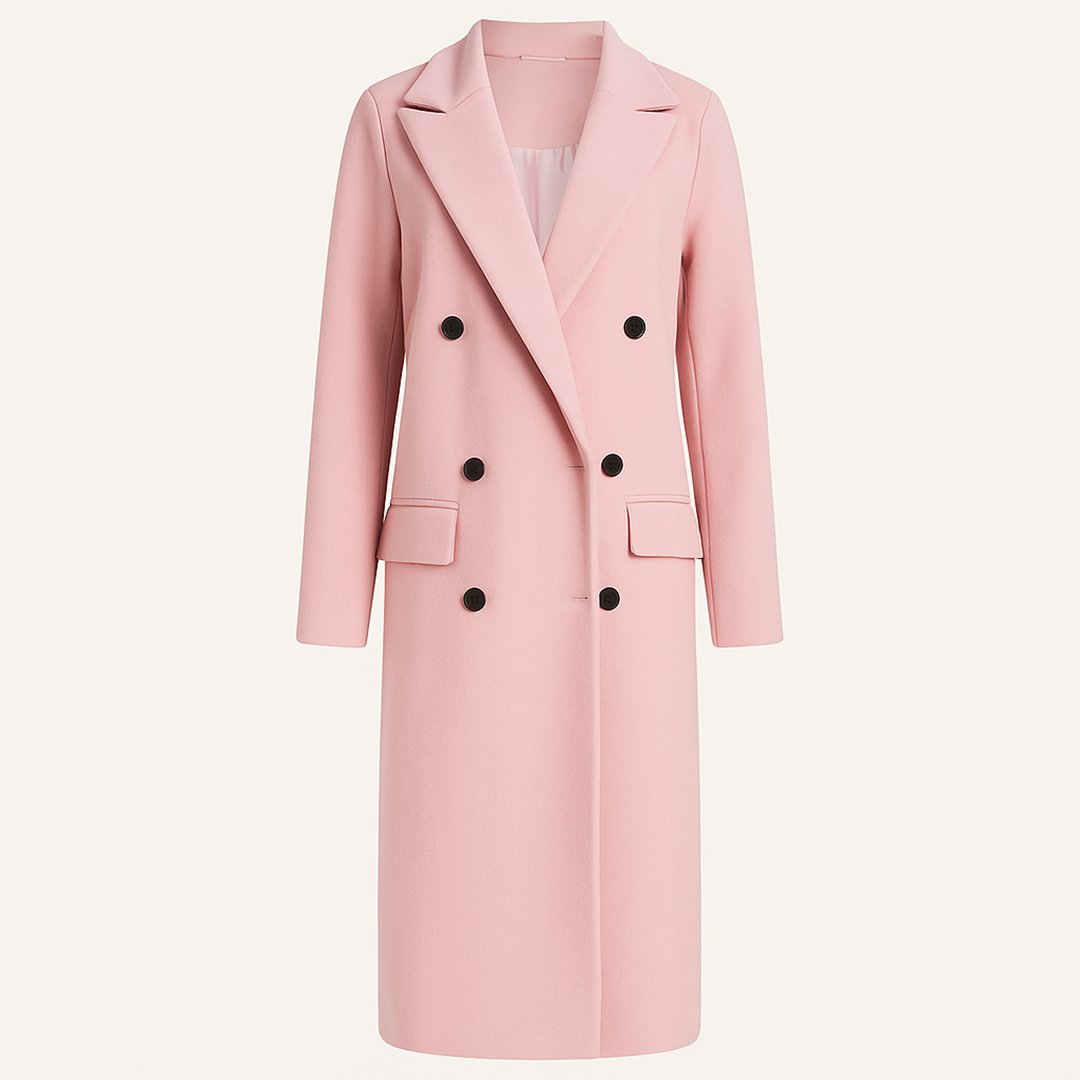 Damski Zimowy Długi Płaszcz Trencz | Stylowy