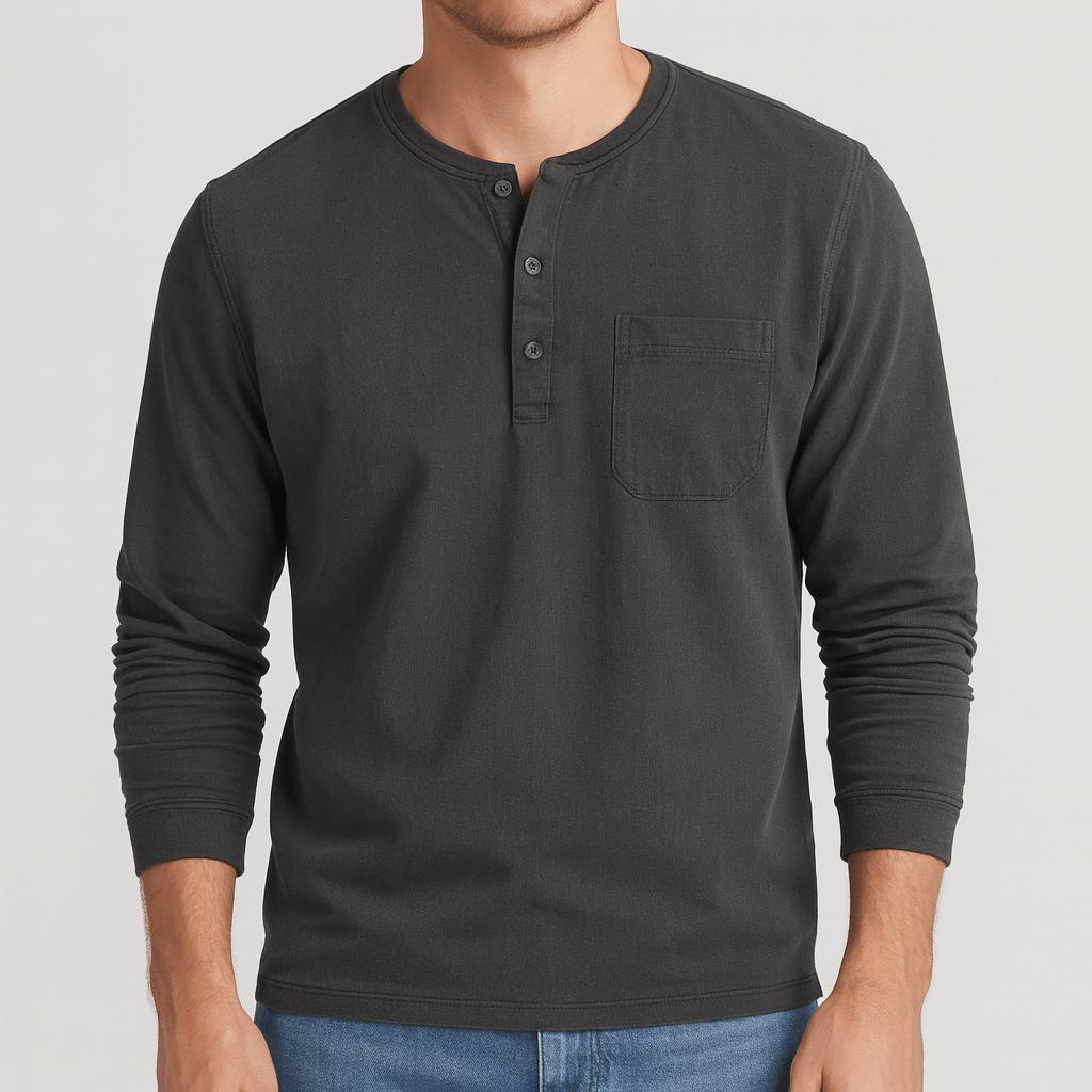 Wygodna i stylowa koszula z długim rękawem dla mężczyzn - idealna na każdą okazję