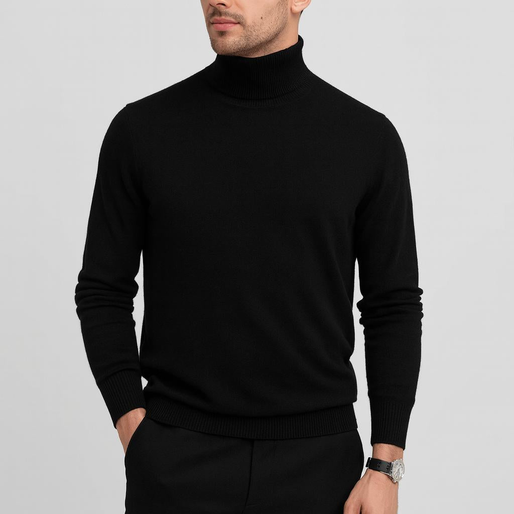 Wysokiej jakości golf z kaszmiru dla mężczyzn – ponadczasowy, elegancki design