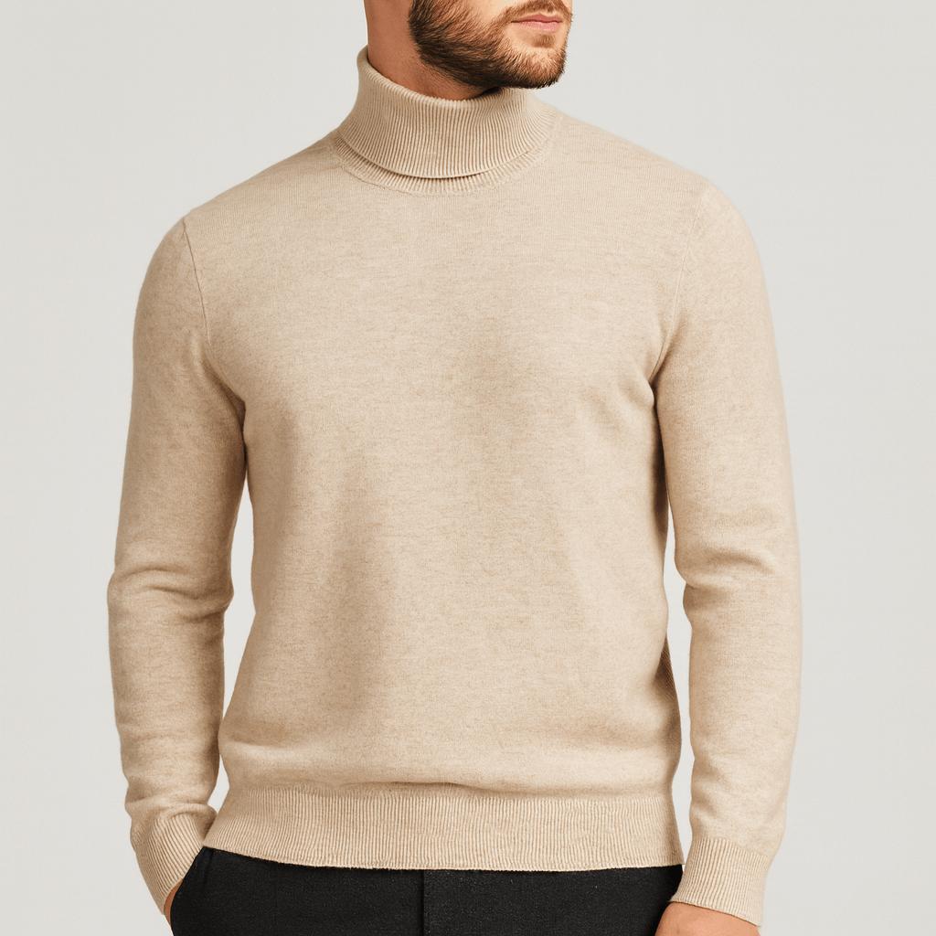 Wysokiej jakości golf z kaszmiru dla mężczyzn – ponadczasowy, elegancki design