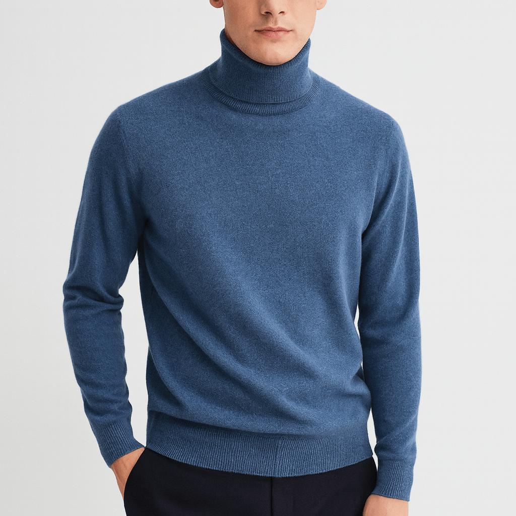 Wysokiej jakości golf z kaszmiru dla mężczyzn – ponadczasowy, elegancki design